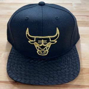 NWT Mitchell and Ness Chicago bulls top boss SnapBack adjustable hat